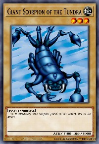 Giant Scorpion of the Tundra