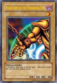 Right Arm of the Forbidden One
