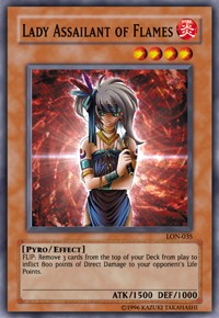 Lady Assailant of Flames