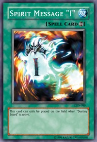 Spirit Message "I"