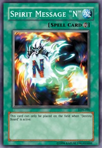 Spirit Message "N"