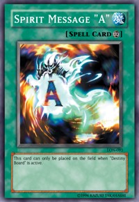 Spirit Message "A"